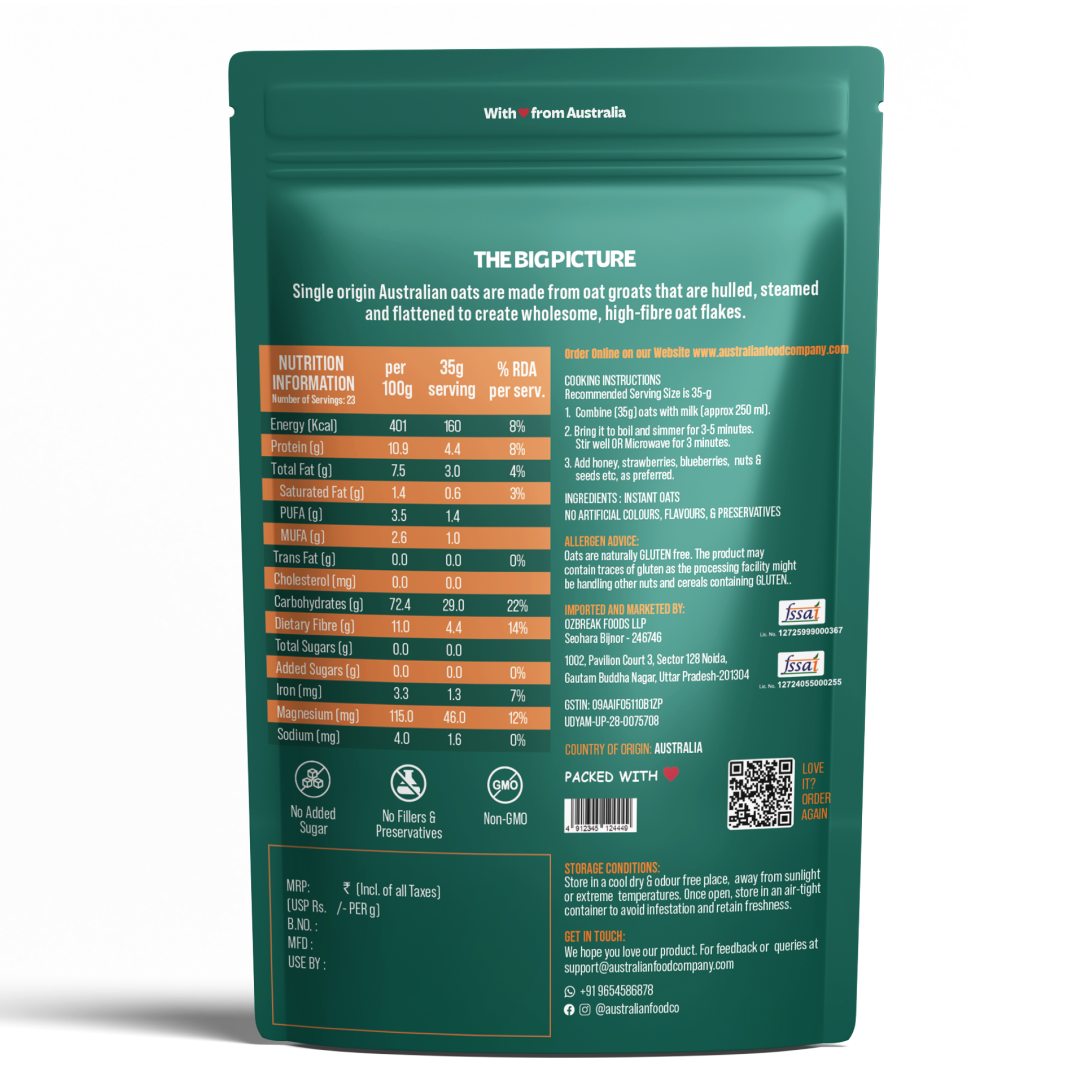 Instant Oats pouch